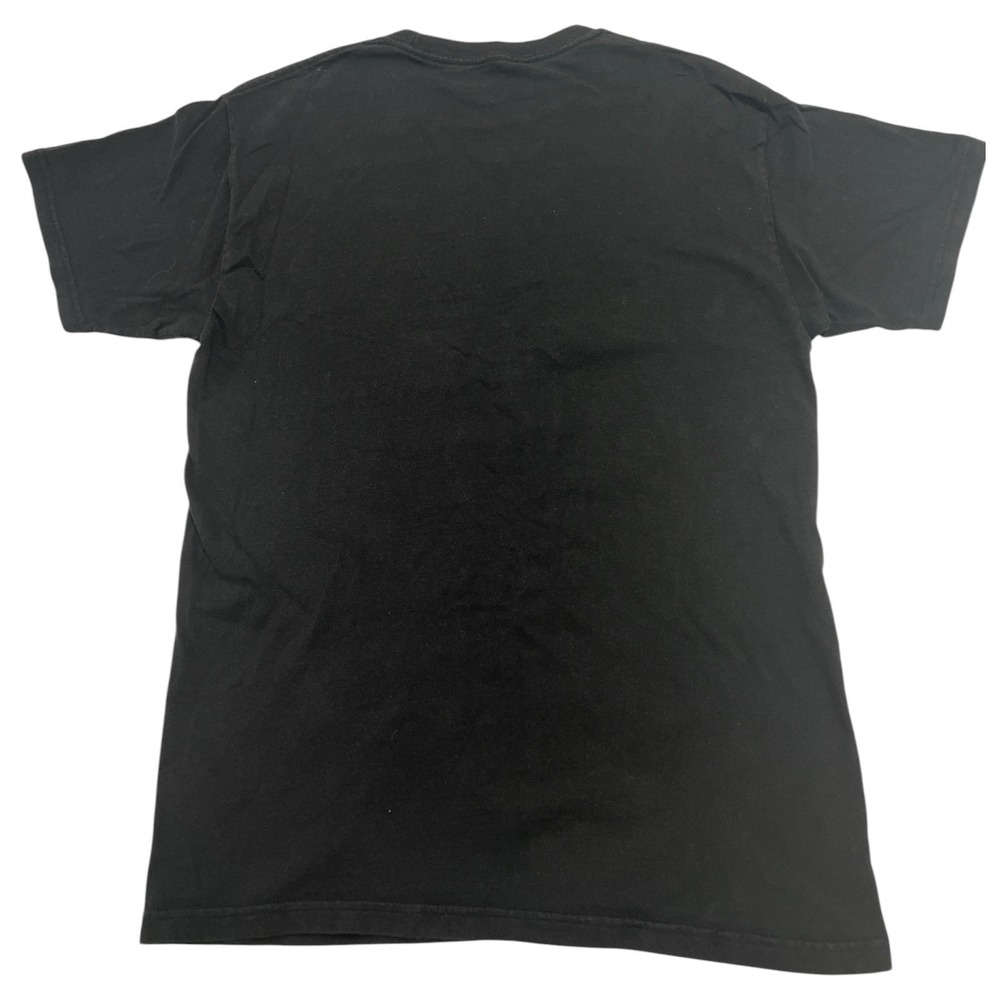 Naruto Shippuden Men's Black With Neon Pink Aqua Graphic Anime Size M T-Shirt‎ - Picture 2 of 5